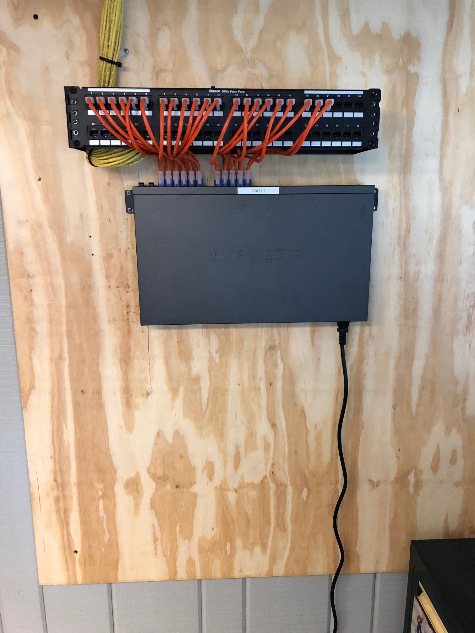 Small data cabling job in Austin